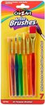 Cra-Z-Art Artist Brushes, Assorted Sizes Blist Carded, 7 Count