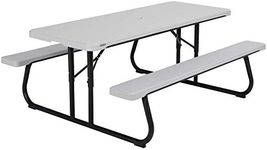 Lifetime Folding Picnic Table, 6-Fo