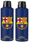 FC Barcelona Blue Combo Pack Of 2 Deodorant Spray - For Men