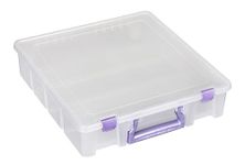 ArtBin Super Satchel 1 Compartment Box Clear Craft Organizer Storage Case