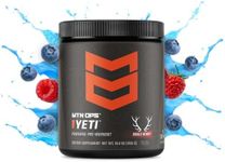 MTN OPS Yeti Monster Pre-Workout Powder Energy Drink, 30-Serving Tub, Bugle Berry