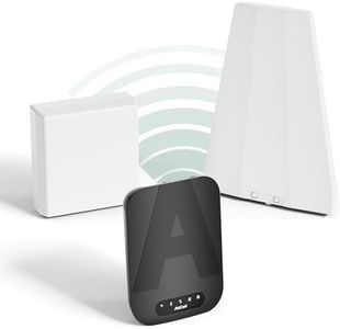 Cell Phone Booster for House, Band 12/17/13/5/2/25/4/66, Supports All Canadian Carriers - Bell MTS SasKTel TELUS Rogers 3G 5G 4G LTE, Up to 5000 sq.ft, ISED Approved Cell Booster