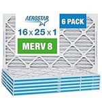 Aerostar 16x25x1 MERV 8 Pleated Air