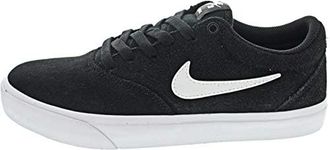 Nike Men's SB Charge Suede Skate Shoes, Black/White Black, 13