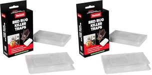Rentokil BB01 Killer Traps, Black Repel-pesticides, 15.7x8.8x3.6 cm (Pack of 2)