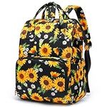 Sunflower Women Laptop Backpack, Xu