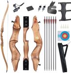TOPARCHERY Recurve Bow and Arrow Se