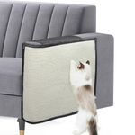 Upgraded Cat Scratch Furniture Couch Protector with 27.6’‘L*19.6’‘W Natural Sisal for Protecting Large Area Couch Sofa Chair