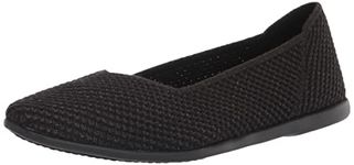 Cole Haan Women's Springfeel Stitchlte Skimmer Ballet Flat, Black Charcoal Sock, 9 UK