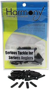 Bait Straps (40 Pack) - Secure Soft Plastic baits on Your Hook to Prevent Sliding and Tearing