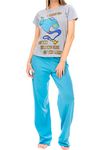 Disney Womens Pyjamas Aladdin Blue X-Large