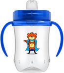 Dr. Brown's Milestones Soft Spout Sippy Cup with Handles - Blue - 9oz - 9m+