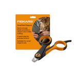 Fiskars Pet Small Pet Nail Clippers, Cat and Dog Nail Clippers, Precision Stainless Steel Blades & SoftGrip Handle, 4.25”, Orange/Black