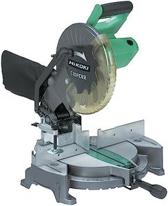 HiKOKI C10FCE2(H1Z)255mm Compound Mitre Saw, Green Black White