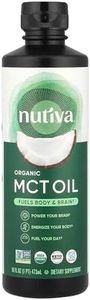 Nutiva Organic MCT Oil, Keto & Paleo Friendly, Unflavored, 16 Ounce