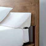 Queen Size Bed Wedge Pillow Headboard Pillow Mattress Wedge Bed Gap Filler Fill The Gap (0-7") Between Your Headboard and Mattress for Sleeping Backrest Pillow（White 60"x10"x6"）