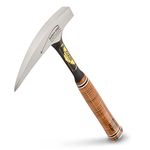 ESTWING Special Edition Rock Pick - 22 oz Geological Hammer with Pointed Tip & Genuine Leather Grip - E30SE