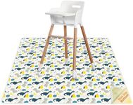 Splash Mat for Under High Chair/Art