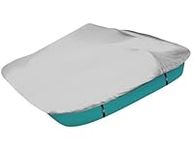 LDIW Pedal Boat Cover for Outdoor, Fits 3-5 Person Up to 112.5" L x 65" W Paddle Boat, Waterproof and UV Protection Pedal Boat Covers with a Storage Bag,Gray