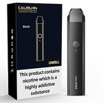 Uwell Caliburn Pod Kit 2ml E Cigarettes Vape Starter Kit Vape Pen (Black) No Nicotine