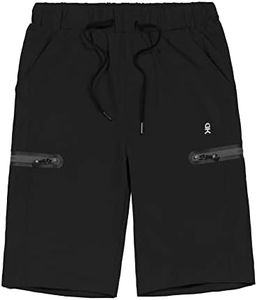 Little Donkey Andy Bermuda ultra extensible à séchage rapide pour homme avec cordon de serrage, poche zippée, randonnée, voyage, golf