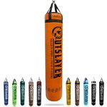 Muay Thai Punching Bag 6ft Orange (Unfilled)