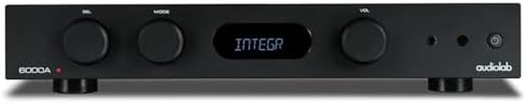 Audiolab 6000A 100-watt Stereo Integrated Amp/Bluetooth DAC - Black