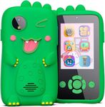 BELOXY Kids Smart Phone for Girls, Christmas Birthday Gifts for Girls Age 3-10 Kids Toys Cell Phone, 2.8" Touchscreen Toddler Learning Play Toy Phone with Dual Camera, Game, (Panda Green)