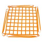 Zhuge Safety Lifting Net Straps, Flat Nylon Sling Hoisting Net, Loading and Unloading Heavy Objects 10cm Square Mesh Tear Resistance for Construction Rigging Moving Towing Hoisting Work Gear 1 * 1m