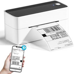 Phomemo Stampante Etichette Adesive Bluetooth, PM241BT Stampante Termica Etichette 4x6 per Mac/PC, Stampante Termica per Amazon, Etsy, Shopify, Royal Mail, DHL, FedEx, UPS