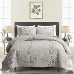 UOZZI BEDDING 3 Piece Reversible Qu