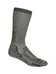 Icebreaker Merino Men's Mountaineer Wool Sock Mid-Calf, Jet Hthr, X-Large