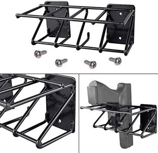 Adoreal 4 Slots Gun Rack Wall Mount, Pistol Rack Fits Most Size Pistols, Gun Wall Mount for Glock 19, 17, 42, 43, P238, Ruger LCP, Sig Sauer, 1911
