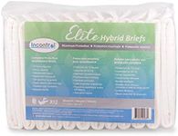 InControl - Elite Hybrid Adult Incontinence Briefs (12 Pack) (X-Small)