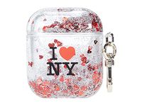 Kate Spade New York I Heart NY Airpod Case, Black Multi, One Size