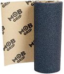 Mob Skateboard Grip Tape Sheet Black 33" Long X 9" Wide - No Bubble Application (Mob Grip Tape 33" x 9" (3 Sheets)