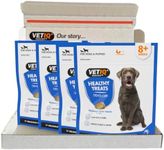 VETIQ Healthy Treats Denti-Care For Dogs & Puppies 8+ Weeks, Tasty Treats to Help Clean Teeth & Gums, Control Plaque & Tartar & Freshen Breath, 70 g (Pack of 4)