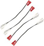 72-8104 Speaker Adapter Wire Harness Replacement for Toyota Camry Corolla Tacoma Tundra Scion Pontiac Car Front and Rear Door Speaker Wire Harness Adapter Plug 4Pcs