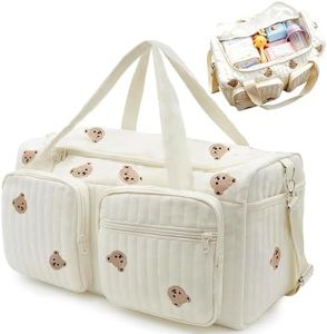 SZSMART Baby Hospital Bag Baby Changing Bag Cotton Maternity-Bag Essentials Nappy Bags For Mum Travel Diaper-Bag Backpack Nappy-Bags Organiser With Shoulder Strap