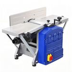 PioneerWorks Power Benchtop Planer, 1250W Wood Planer, Dual Planing Function, 29"*8" Worktable Thickness Planer with Low Noise and Low Dust Planing, for Both Hard & Soft Wood Planing & Thicknessing