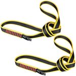 KINGTLE 20MM Nylon Climbing Sling Runner 22kN CE1019/EN566 UIAA Certified,Rock Climbing Webbing Straps for Rock Climbing,Mountaineering, Rappelling (60cm/24inch | Pack of 2)