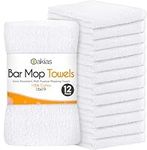 Oakias 100% Cotton White Bar Mop To