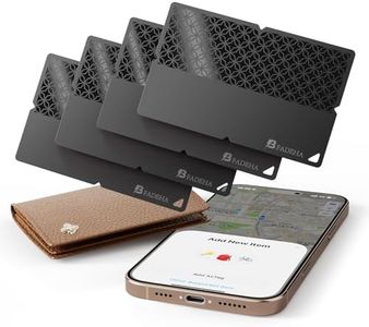 2025 [Apple MFi Certified] (iOS Only) Bluetooth Tracker Smart Finder for Apple Find My, iPhone Card Wallet Finder GPS Tracker, 5-10 Years Battery, Keys Finder and Item Locator for Keys, Bags, Passport