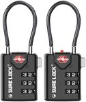SURE LOCK TSA Approved Luggage Lock