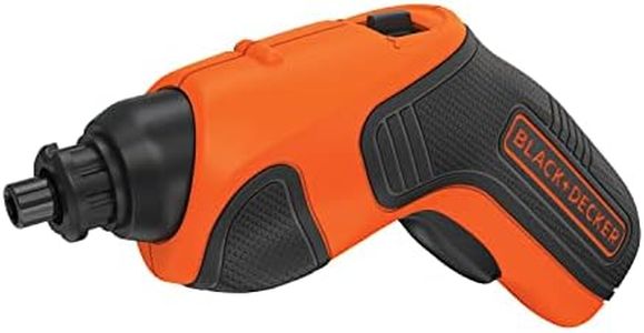 BLACK+DECKER BDCS20C 4-Volt MAX Lithium-Ion Cordless Rechargeable Screwdriver