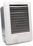 New Upgrade CSC151TW Electric Wall Heater-Complete Unit with Thermostat for Office Garage Indoor Use(Model: CSC151TW, Part: 67509), 5120 BTU, 120 Volt, 1500 Watt, White