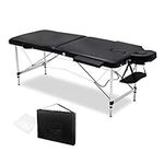 Zenses Massage Table Black 75cm Por