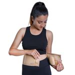 Wonder Care Umbilical Hernia Belt for Women And Men with Compression Pad for Belly Button Hernias/Navel Hernia Belt For Men Abdominal Binder 4X-Large size-(57"-62")