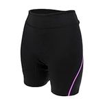 MagiDeal Women Men 1.5mm Neoprene Wetsuit Shorts Pants Trunks Keep Warm for Kayak Diving Snorkeling Surfing Paddling - Purple for Women, L