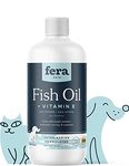 Fera Pets Fish Oil for Dogs & Cats – 16oz, 96 Servings​ – Liquid Fish Oil with Wild-Caught Fish to Maintain Your Pet’s Skin, Immune & Brain Function